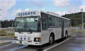 本宮自動車学校の様子