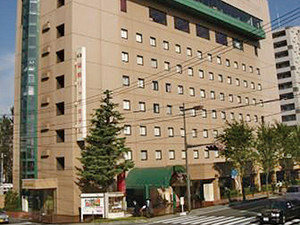 繁華街に位置するホテルもご用意　イメージ