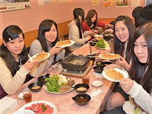 しゃぶしゃぶ&餃子パーティご招待　イメージ