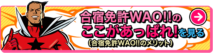 合宿免許WAO!!のここがあっぱれ！を見る